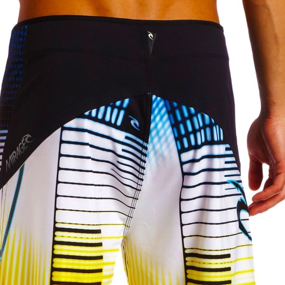 Check the video! Mick Fanning Rip Curl Mirage EC3 Boardshorts one pr sz34 sz30 - Picture 7 of 15